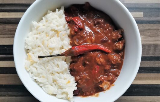 Chilli con carne s mletým hovězím