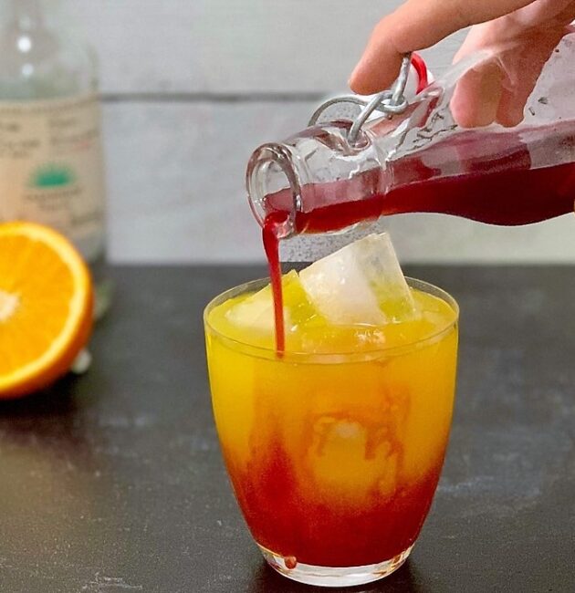 Recept na koktejl Tequila Sunrise