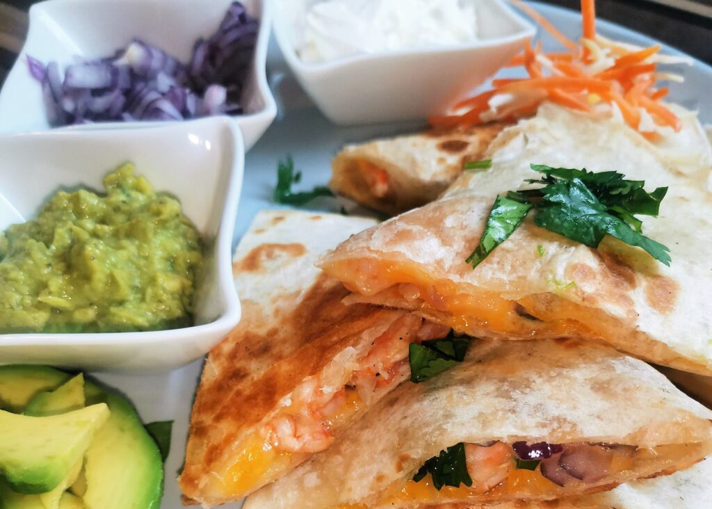 Quesadillas s krevetami (quesadilla de camaron) Bestrecepty.cz