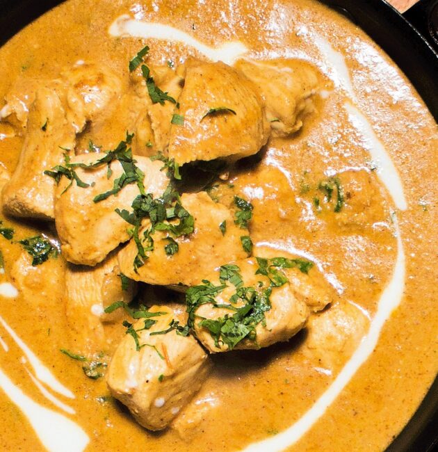 Indické kuřecí korma (Chicken Korma)