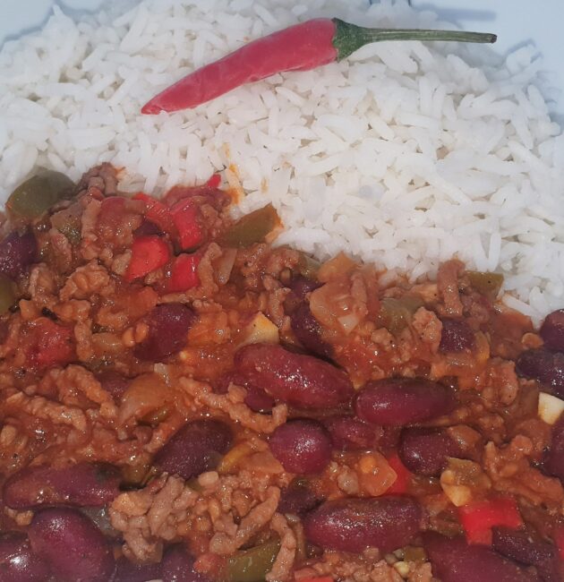 Zdravé chili con carne (fitness)