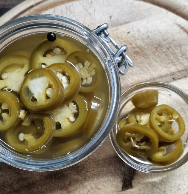 Nakládané jalapeňos papričky