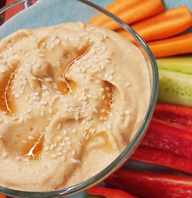 Nejlepší hummus s tahini