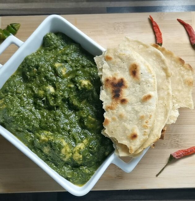 Chicken Palak - indické špenátové kuře