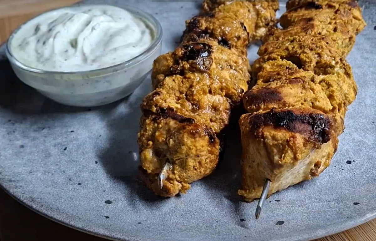 Grilované kuřecí tikka