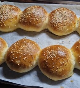 Domácí housky na hamburger