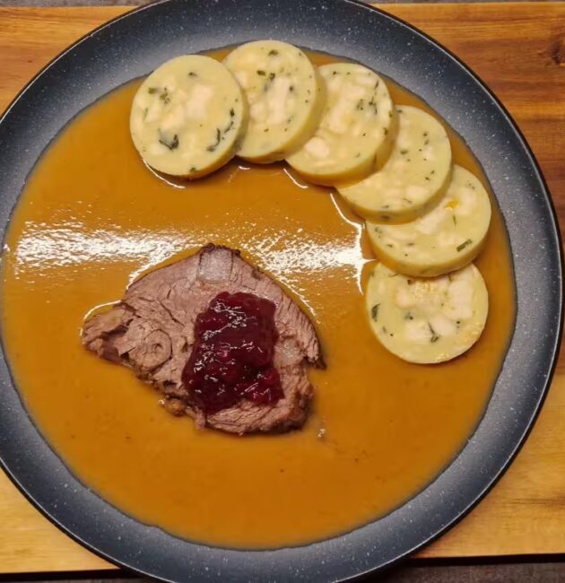 Babiččina svíčková na smetaně