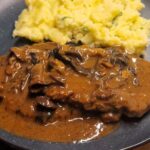 Vepřová krkovice na houbách