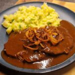 Vepřová krkovice na černém pivu