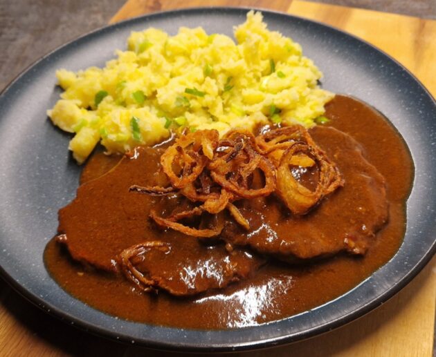 Vepřová krkovice na černém pivu