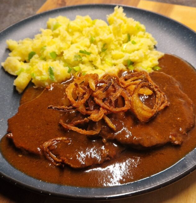 Vepřová krkovice na černém pivu