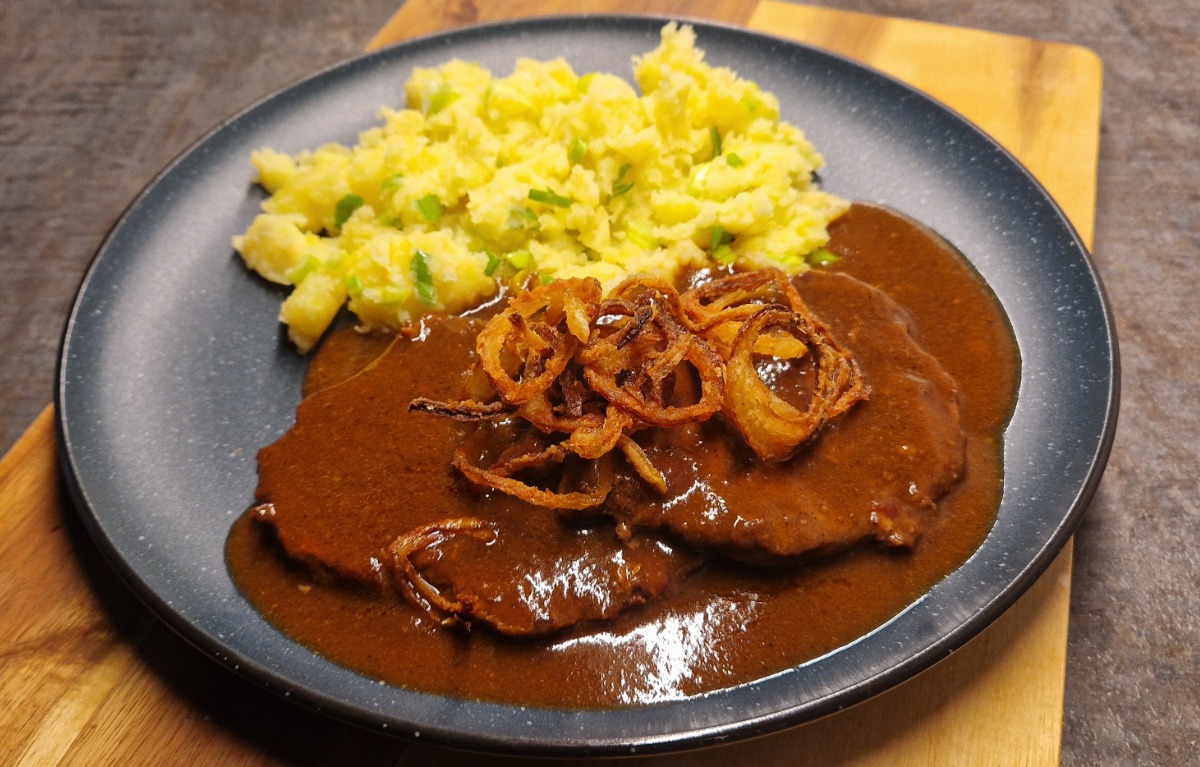 Vepřová krkovice na černém pivu