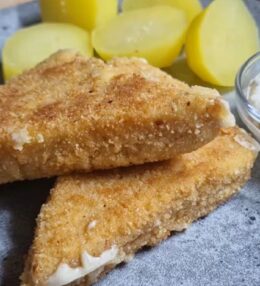 Netradiční smažený sýr