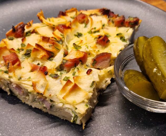 Těstoviny s medvědím česnekem a smetanou