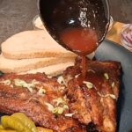 Medová marináda na žebra