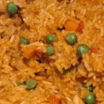 Rizoto s vepřovým masem a zeleninou