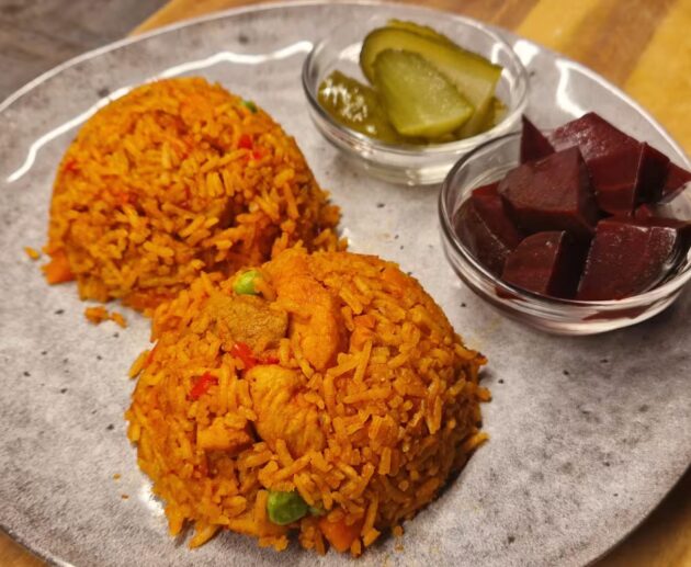 Vepřové rizoto v troubě