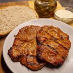 Šťavnatá krkovice na grilu
